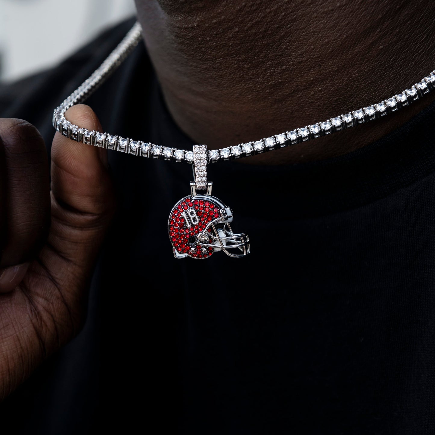 Alabama Official NCAA Football Helmet Pendant