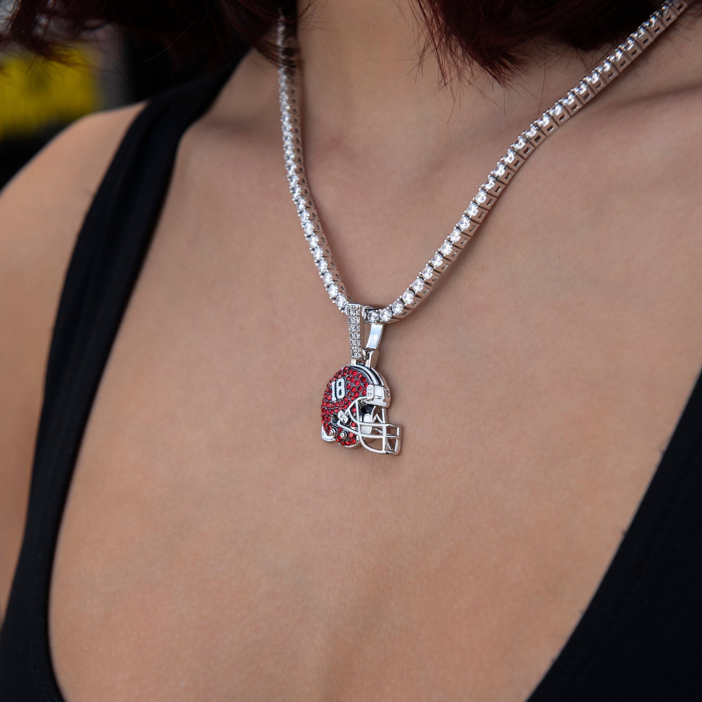 Alabama Official NCAA Football Helmet Pendant