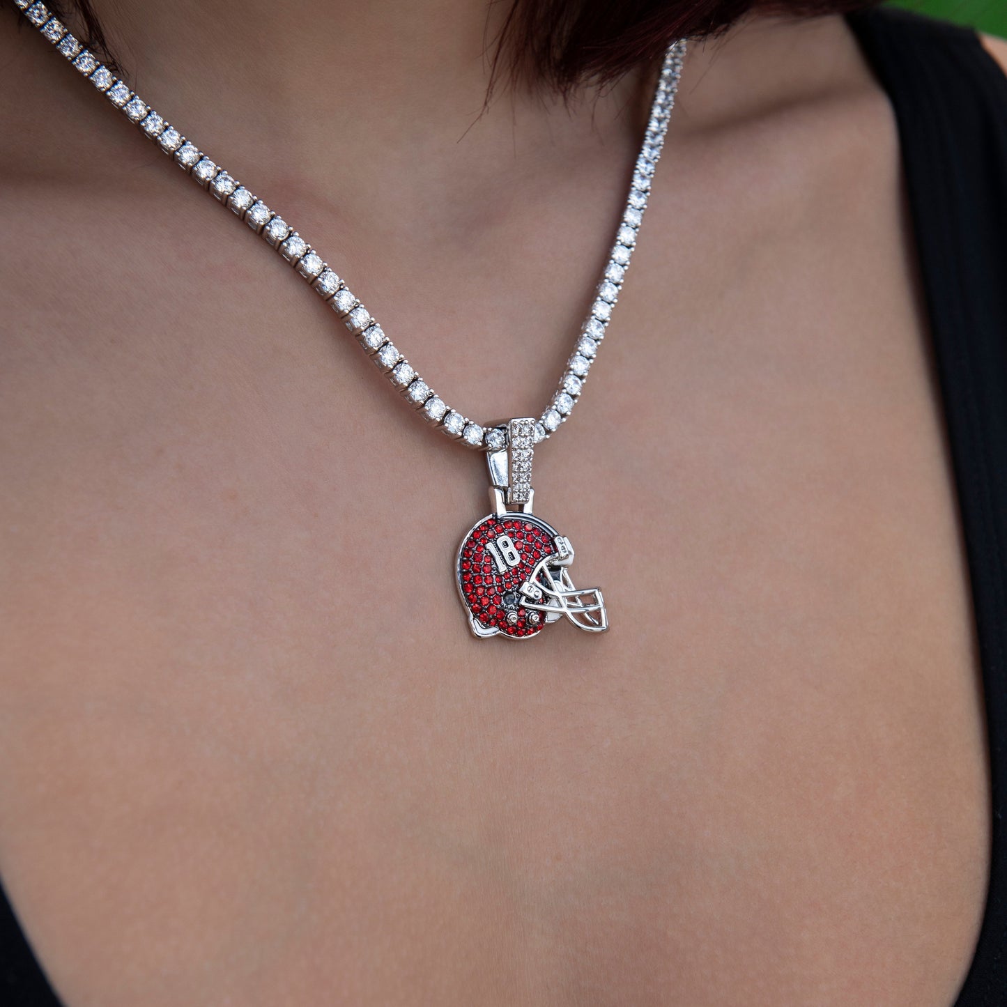 Alabama Official NCAA Football Helmet Pendant