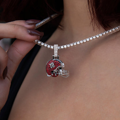 Alabama Official NCAA Football Helmet Pendant