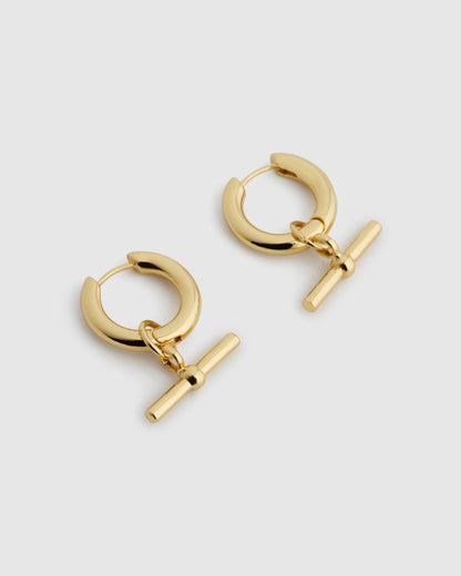 Tiera T-Bar Earrings