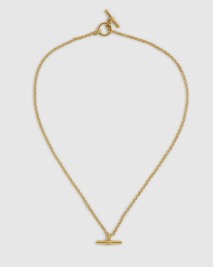 Tiera T-Bar Pendant Necklace