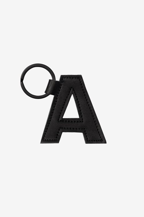 RLH520 - Leather Alphabet Keychain