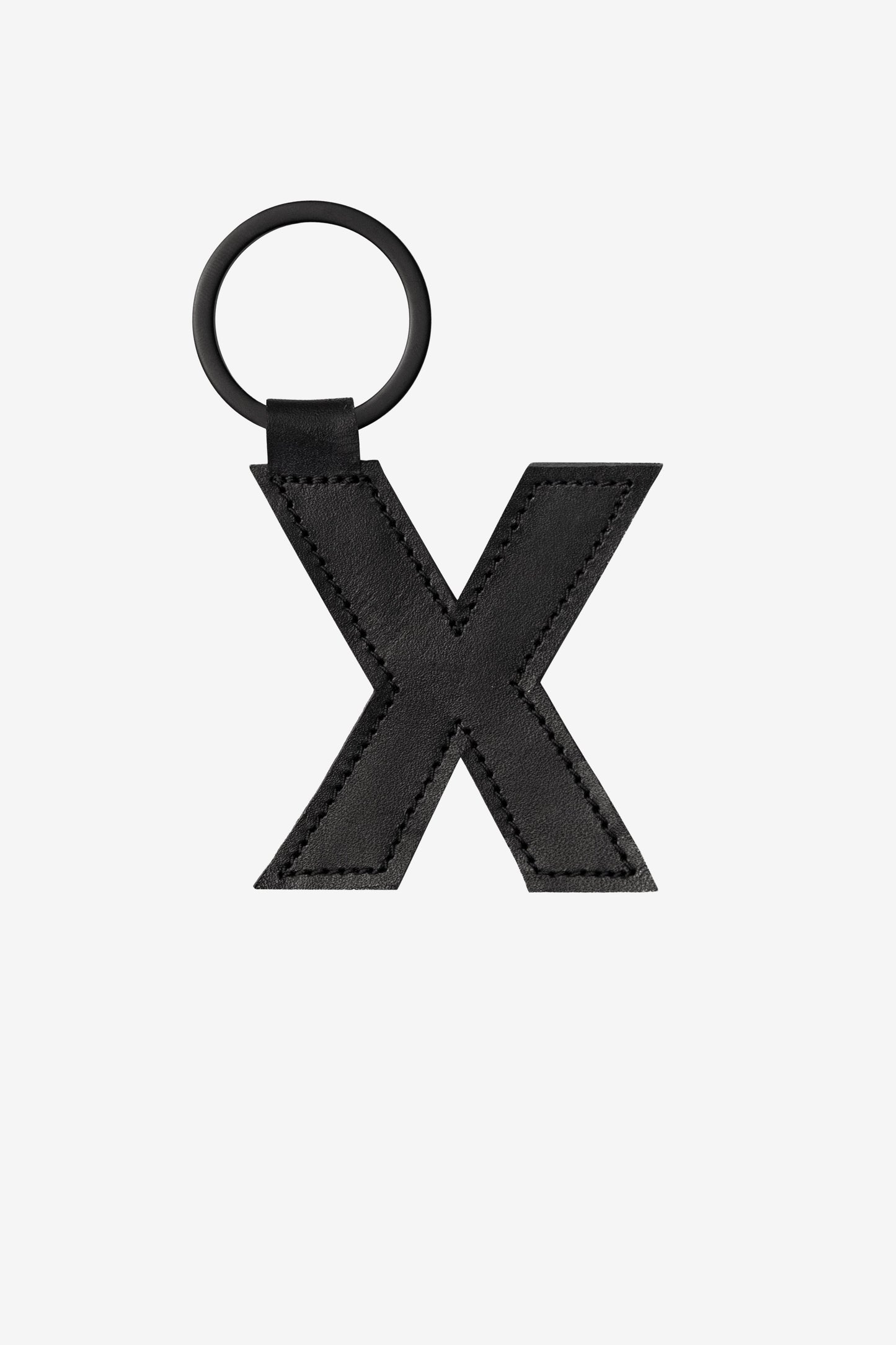 RLH520 - Leather Alphabet Keychain