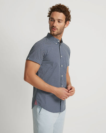 Tottenham Cotton Printed Short Sleeve Shirt