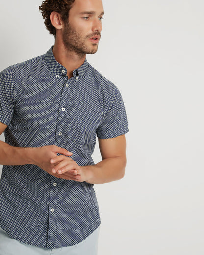 Tottenham Cotton Printed Short Sleeve Shirt
