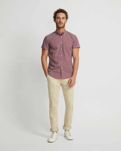 Tottenham Cotton Printed Short Sleeve Shirt