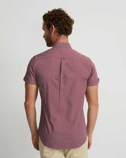 Tottenham Cotton Printed Short Sleeve Shirt