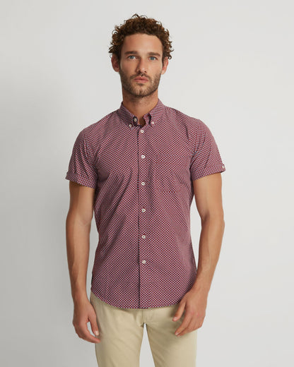 Tottenham Cotton Printed Short Sleeve Shirt