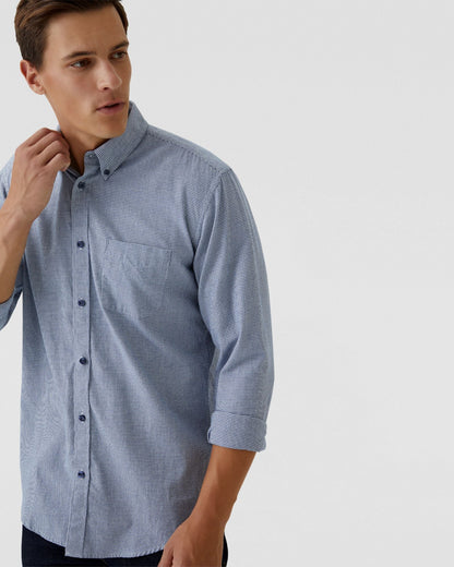 Uxbridge Micro Houndstooth Shirt