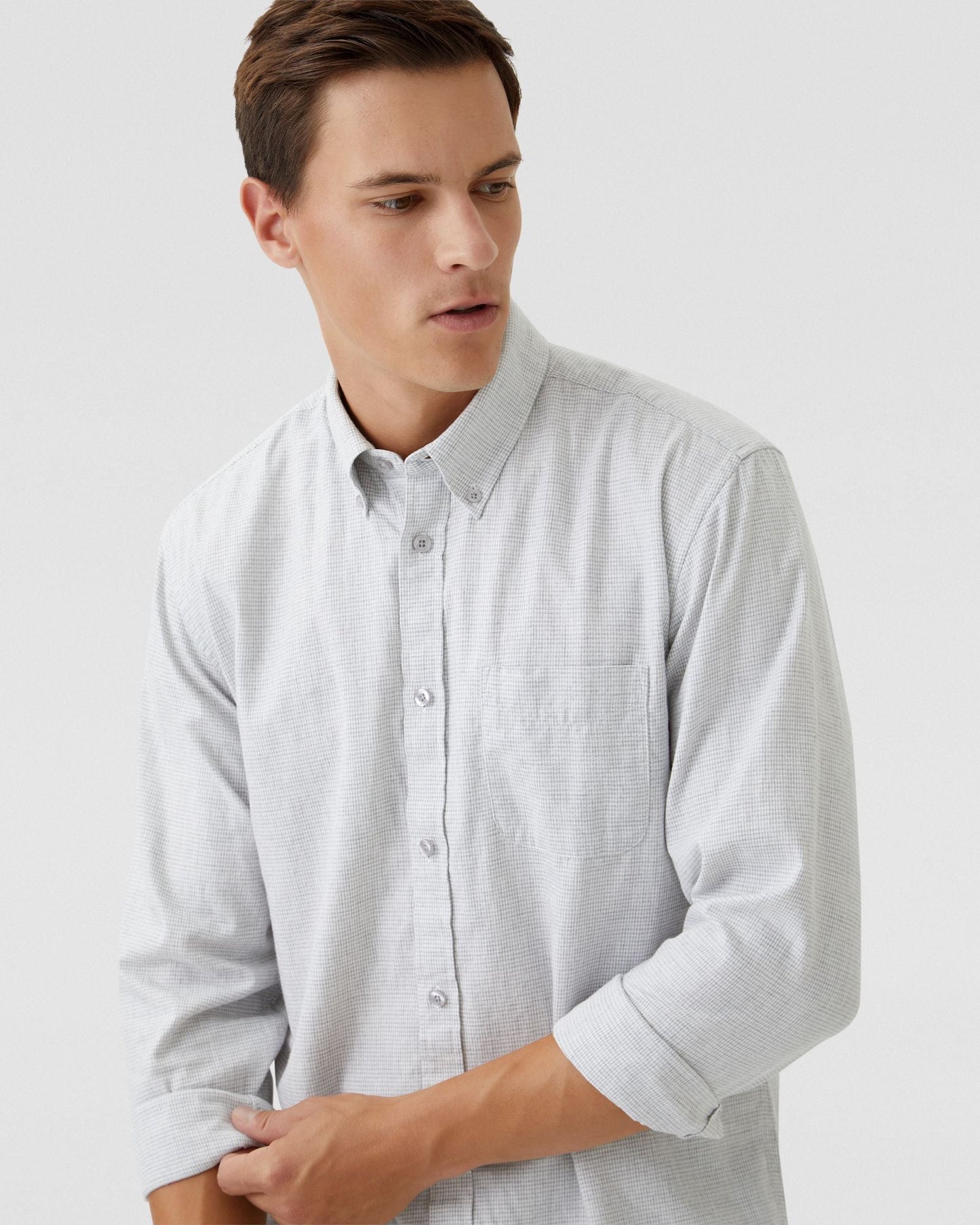 Uxbridge Micro Houndstooth Shirt