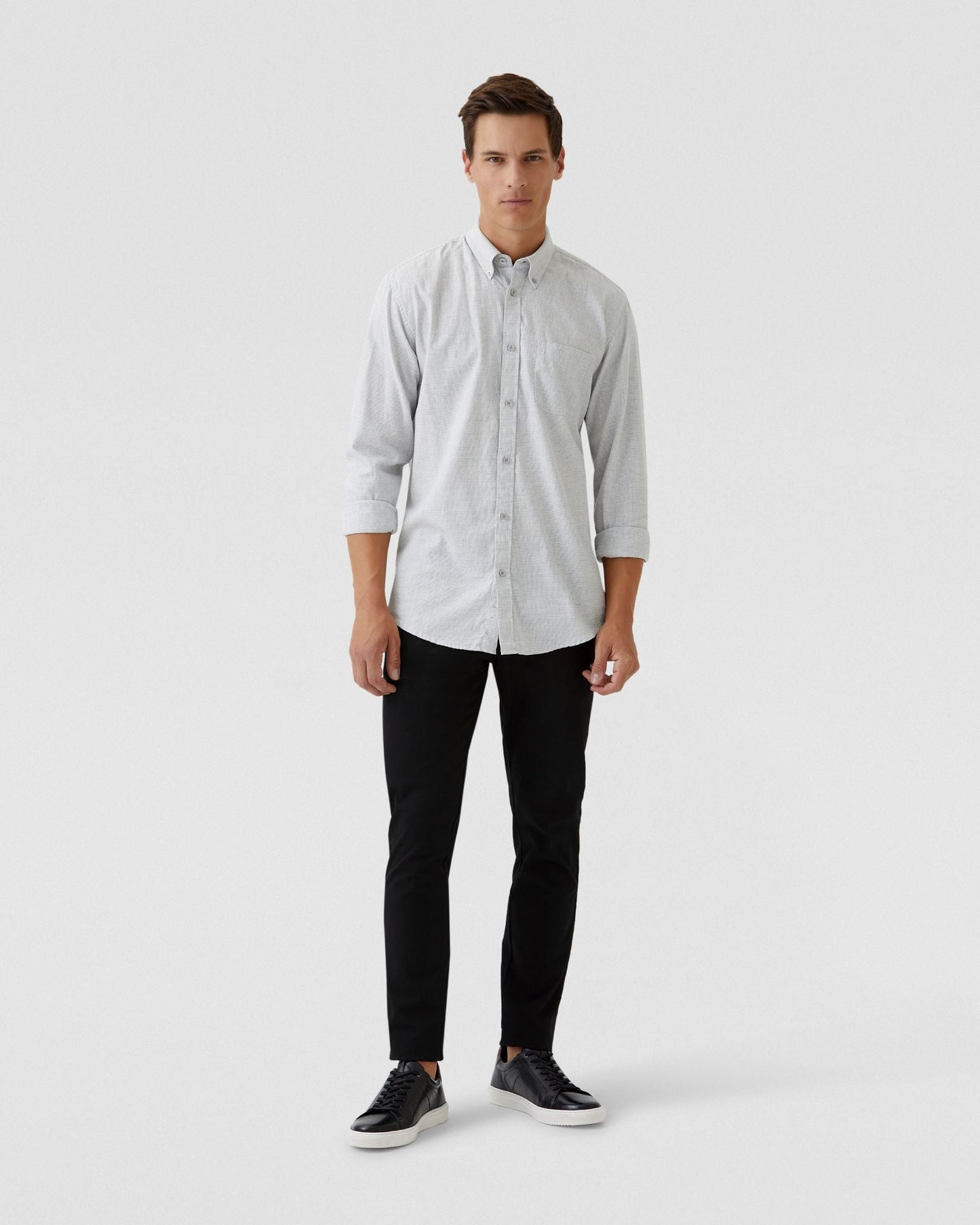 Uxbridge Micro Houndstooth Shirt