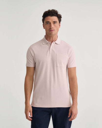 Theo Organic Cotton Pique Polo
