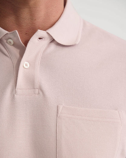 Theo Organic Cotton Pique Polo
