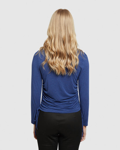 Twiggy Gathered Side T-Shirt