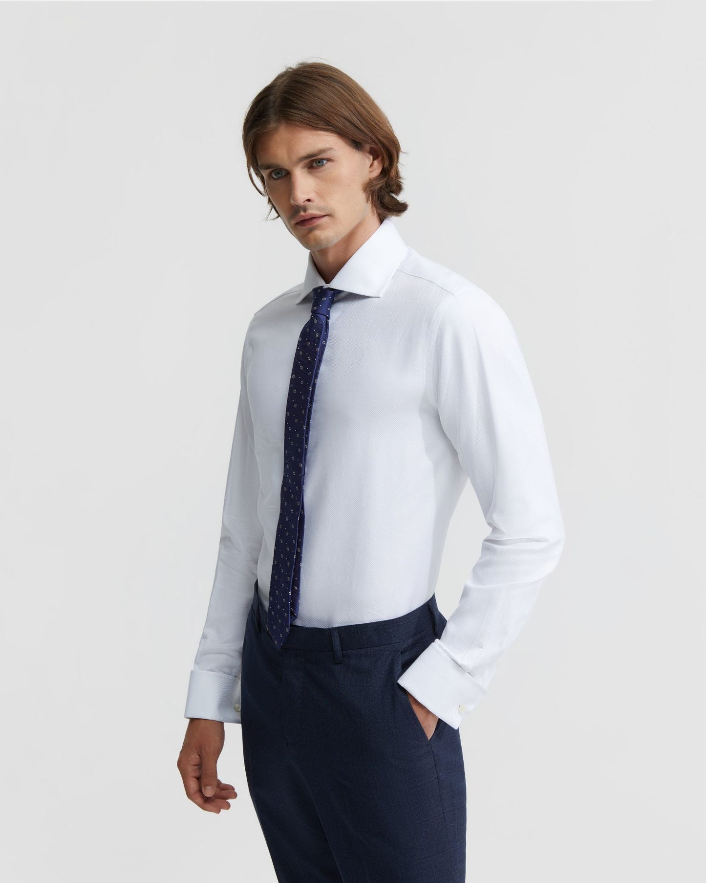 Trafalgar French Cuff Twill Shirt