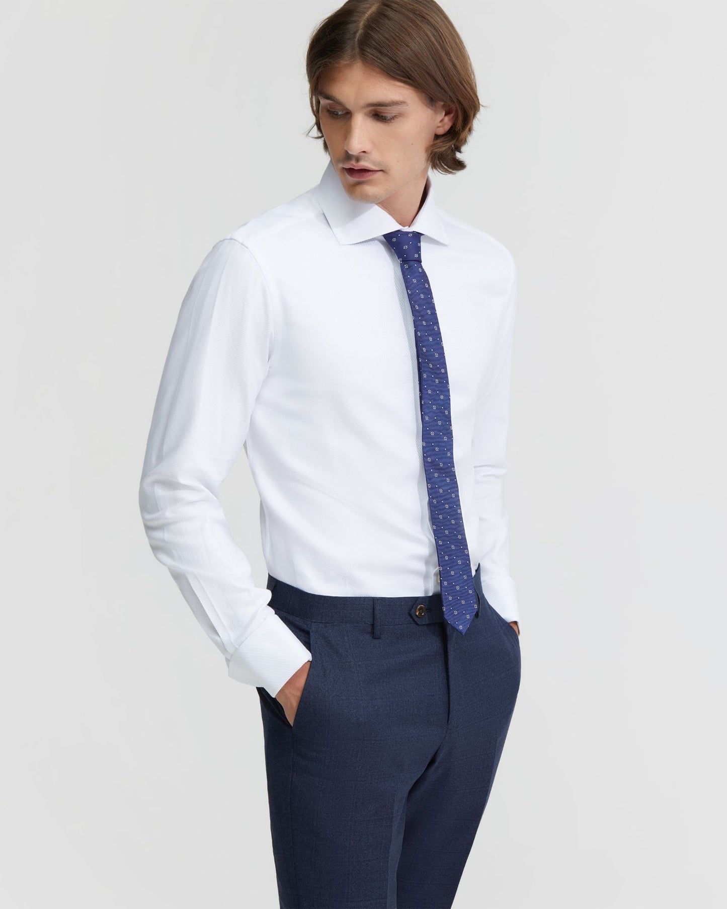 Trafalgar French Cuff Twill Shirt