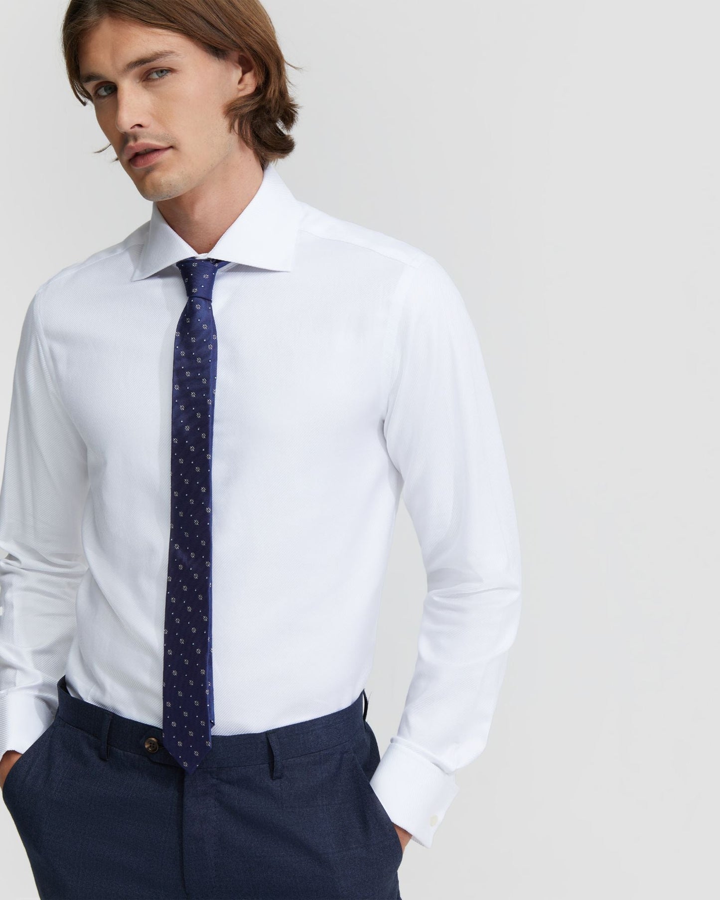 Trafalgar French Cuff Twill Shirt
