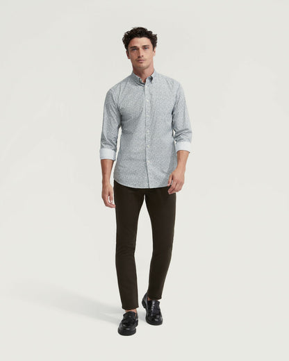 Uxbridge Printed Cotton Shirt