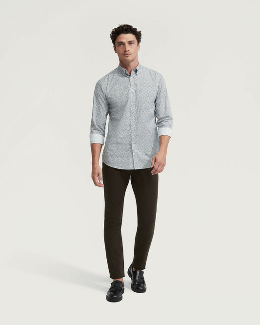 Uxbridge Printed Cotton Shirt