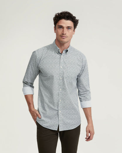 Uxbridge Printed Cotton Shirt