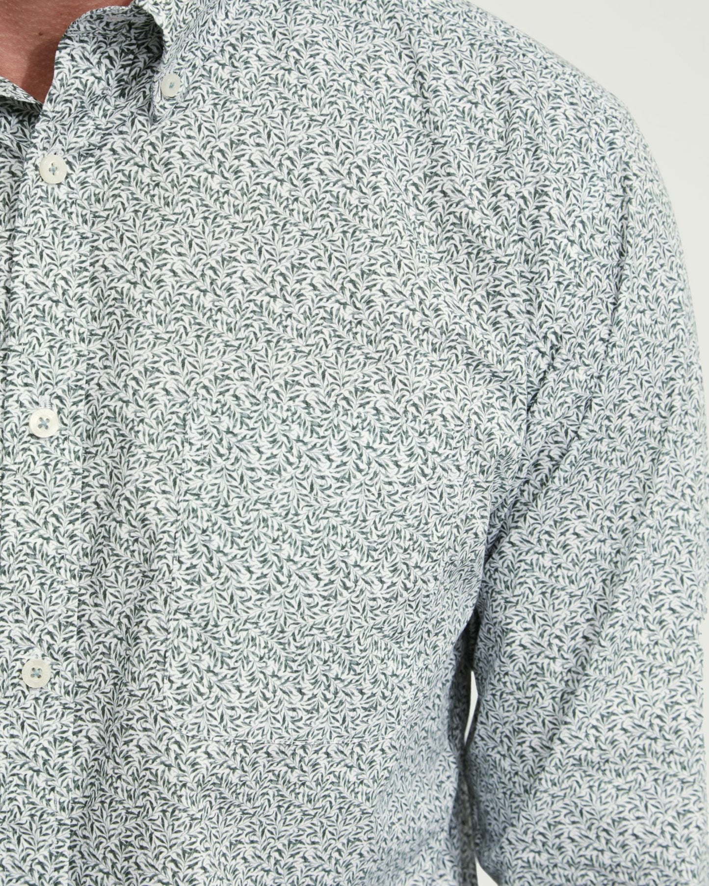 Uxbridge Printed Cotton Shirt