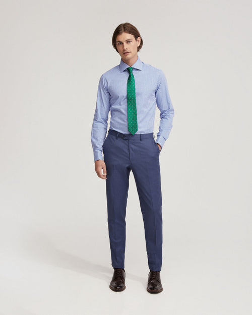 Trafalgar French Cuff Check Shirt