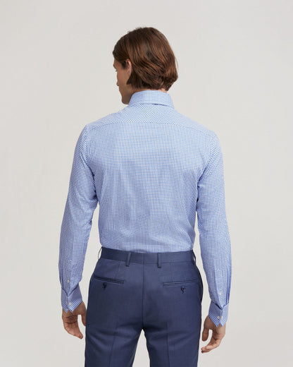 Trafalgar French Cuff Check Shirt