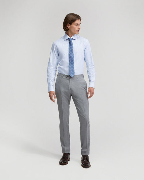 Trafalgar Cotton Striped Shirt