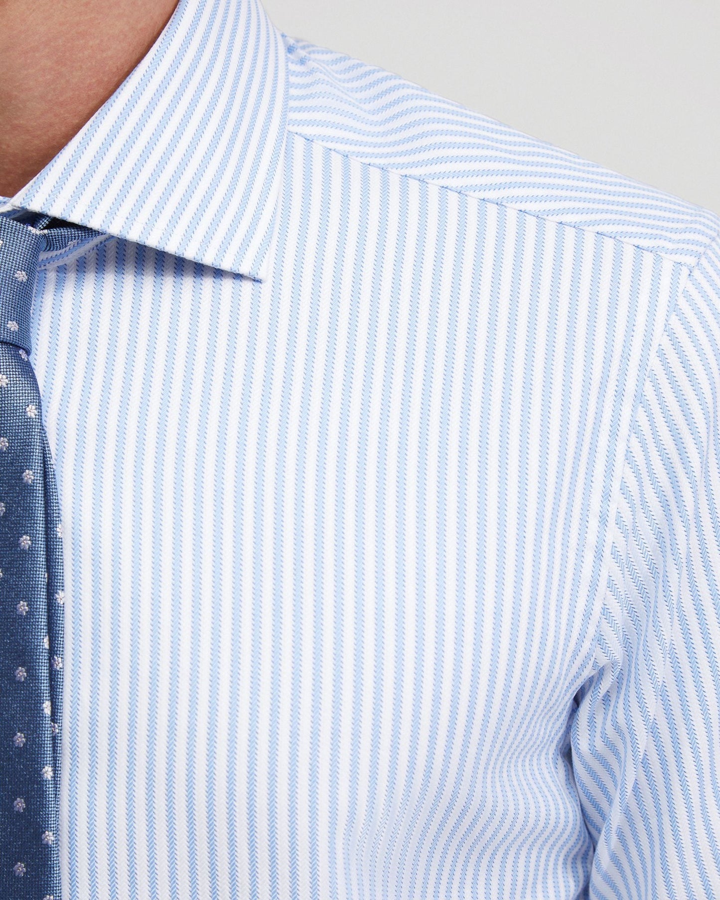 Trafalgar Cotton Striped Shirt