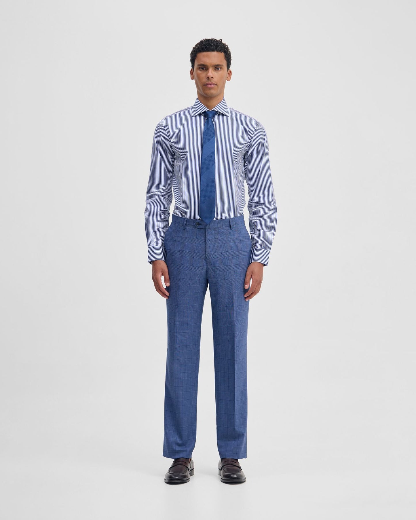 Trafalgar Slim Fit Stripe Shirt