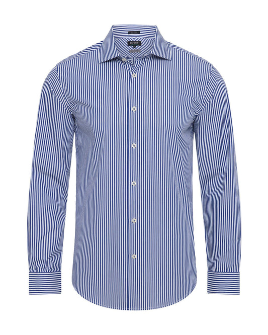 Trafalgar Slim Fit Stripe Shirt
