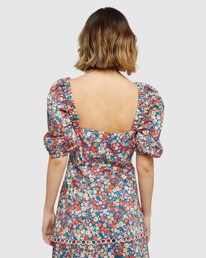Zulu Ditsy Floral Top