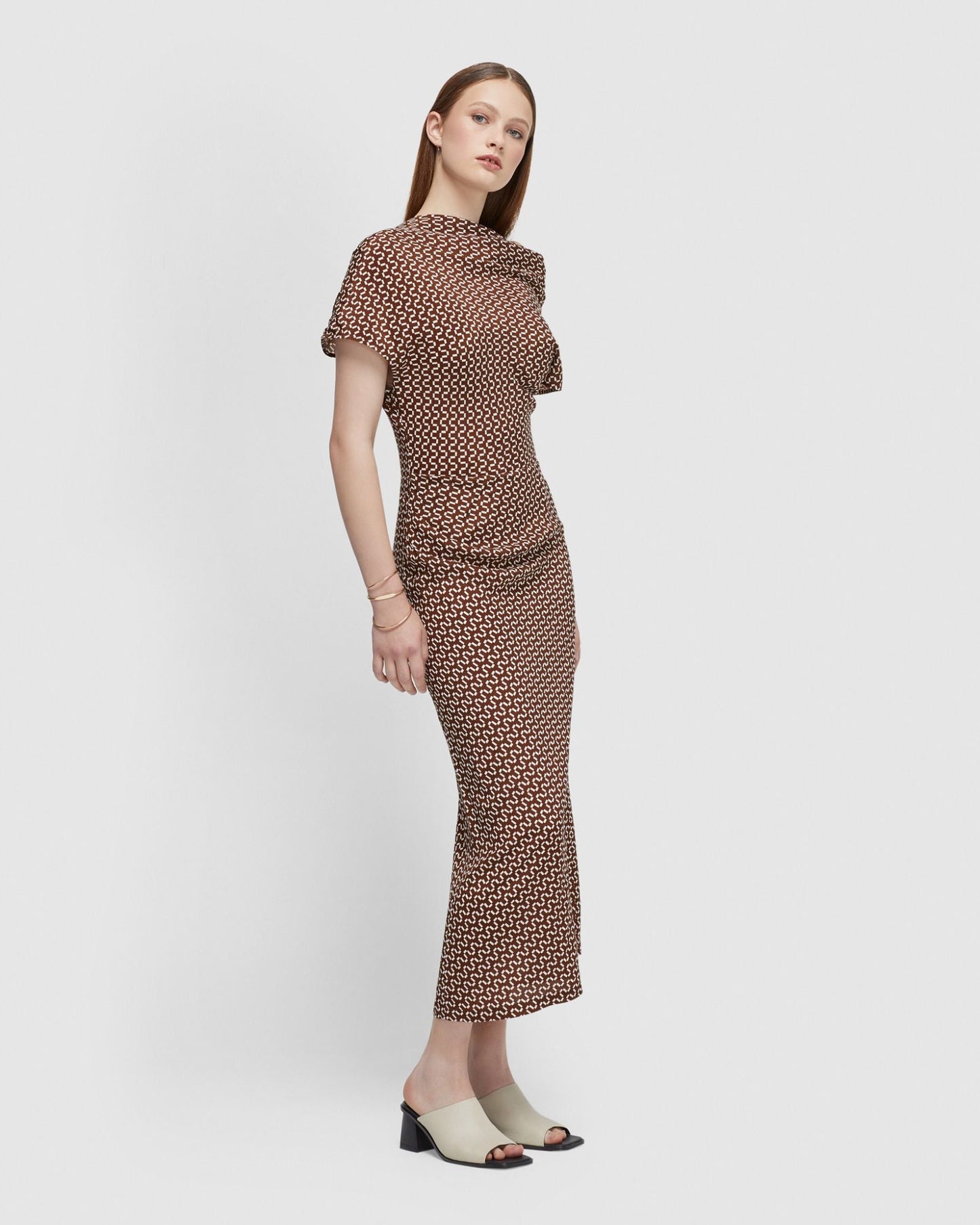 Victoria Zigzag Dress