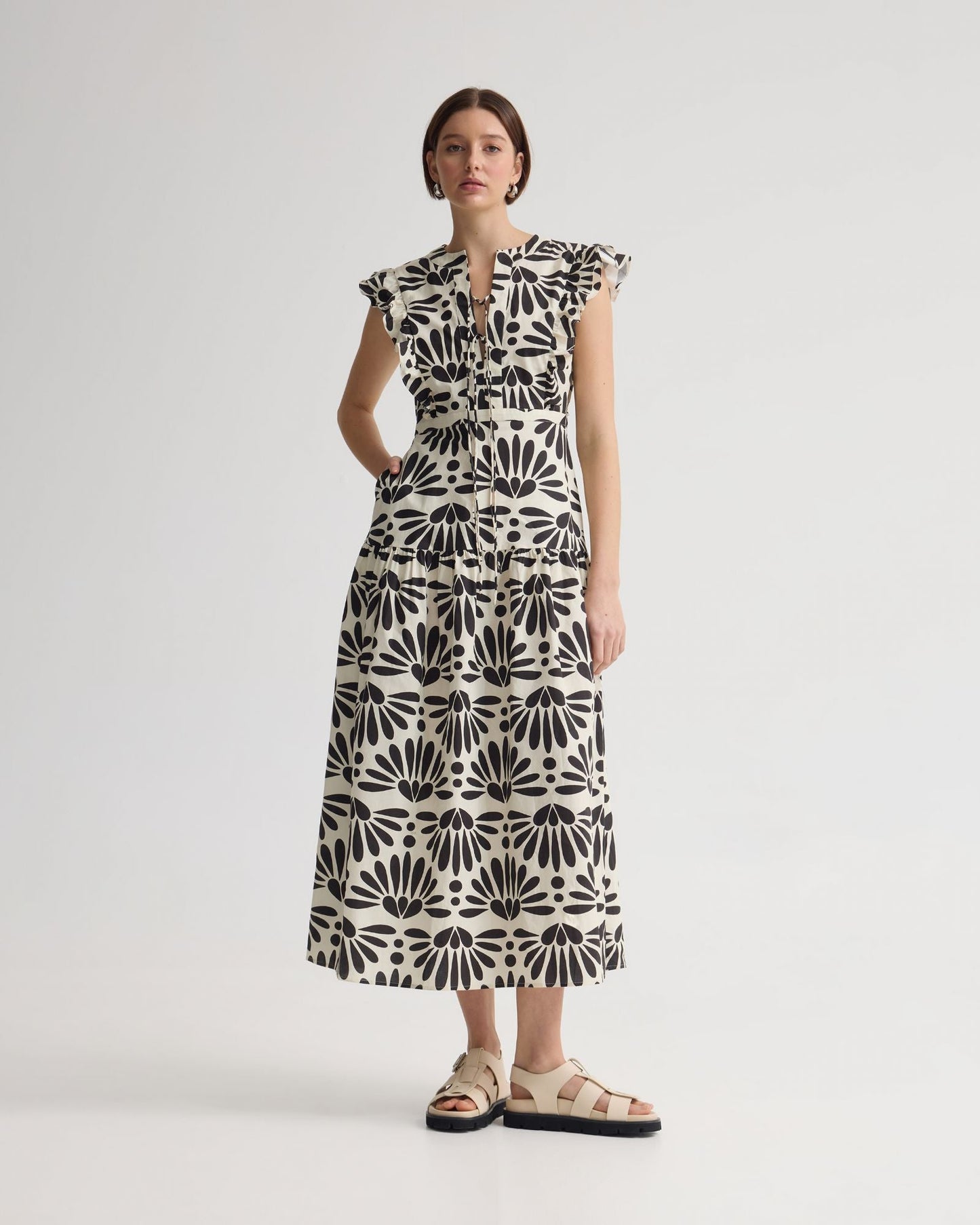 Willa Geo Print Dress