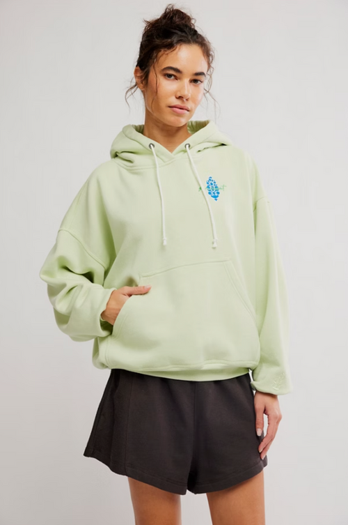 final call front logo hoodie