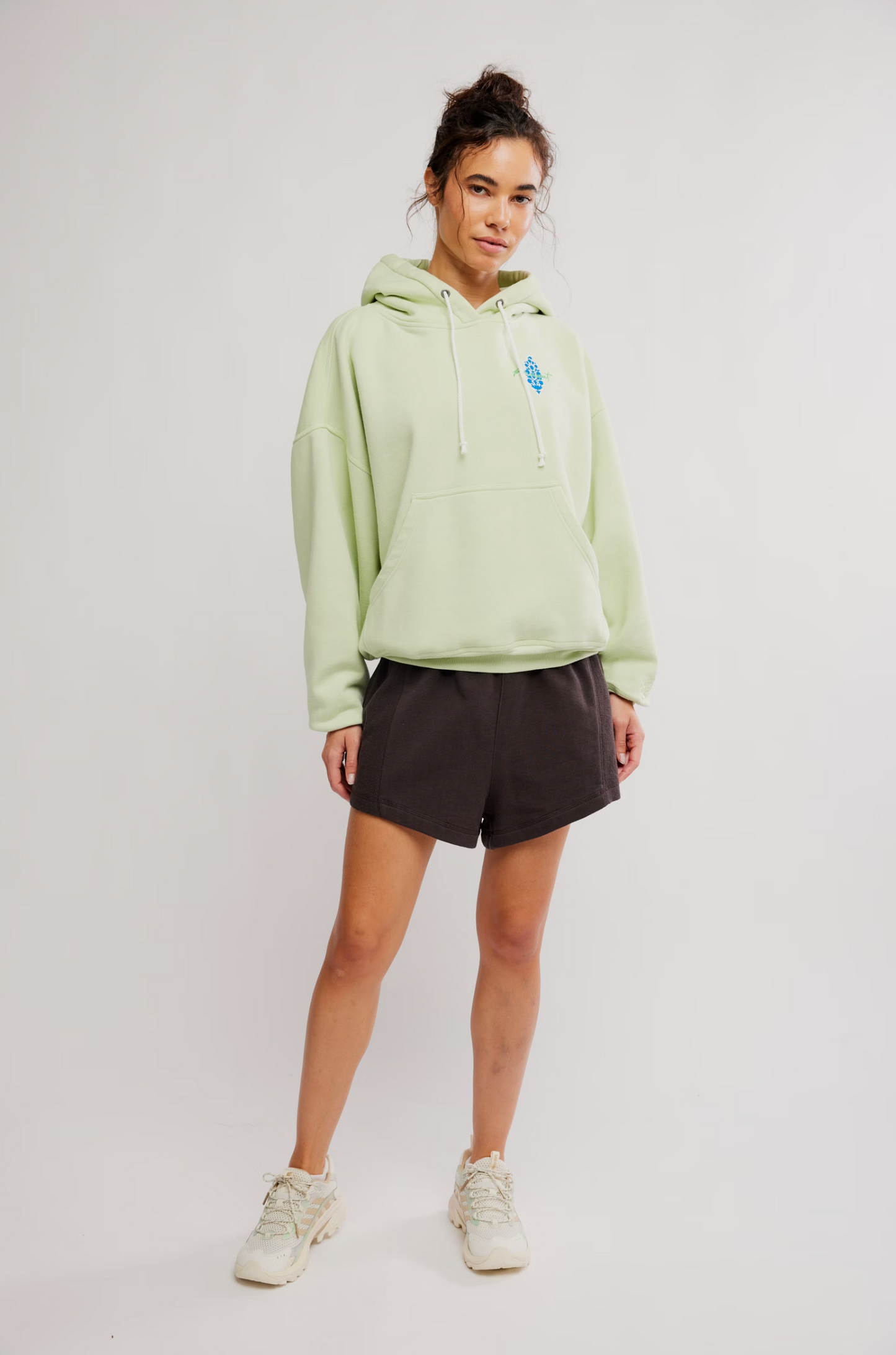 final call front logo hoodie