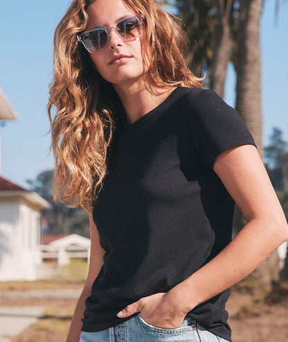 Women's Signature Crew in Black