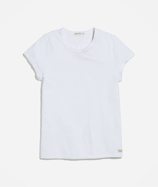 Women's Signature Crew in White