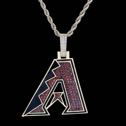 Arizona Diamondbacks Official MLB Logo Pendant