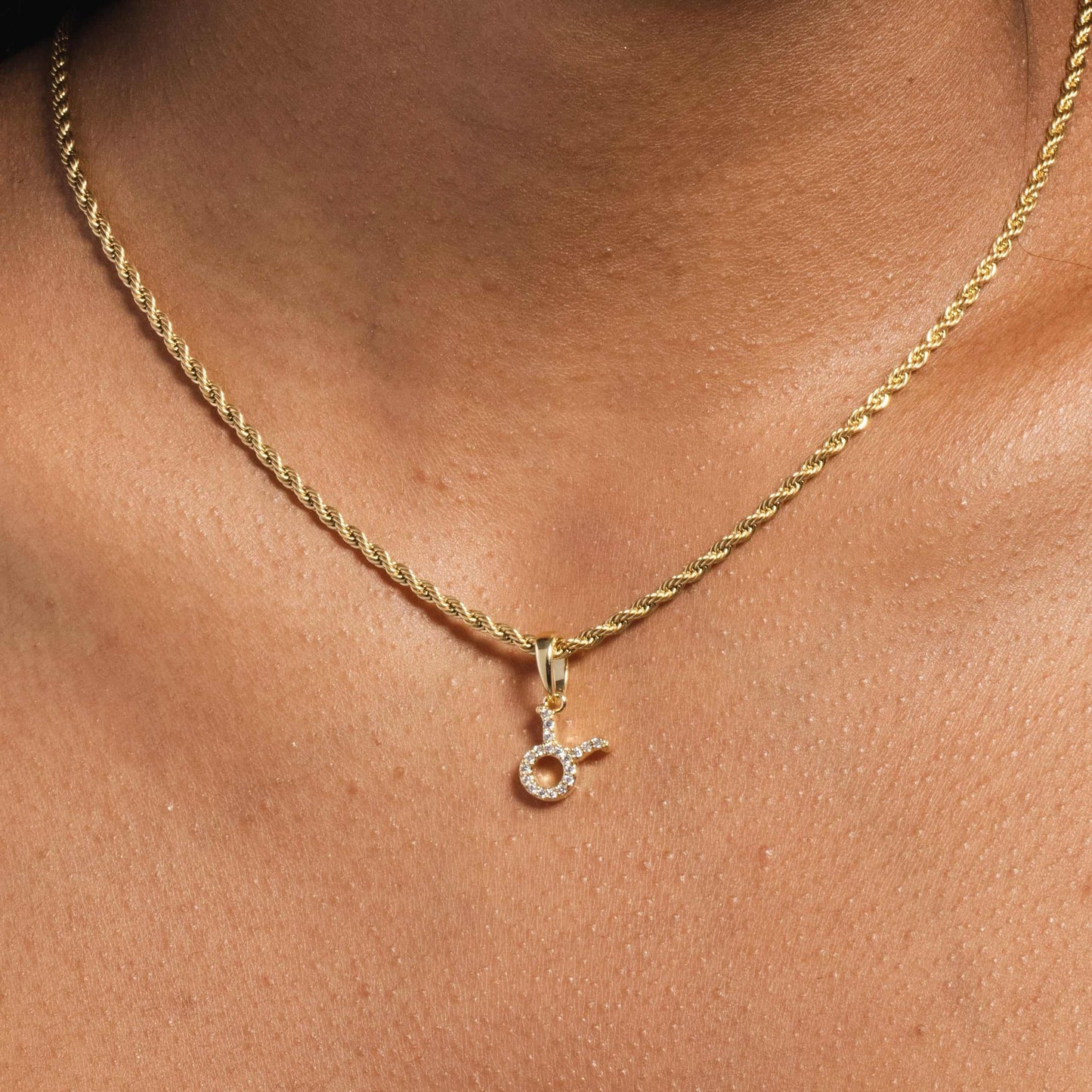 Astrology Pave Pendants