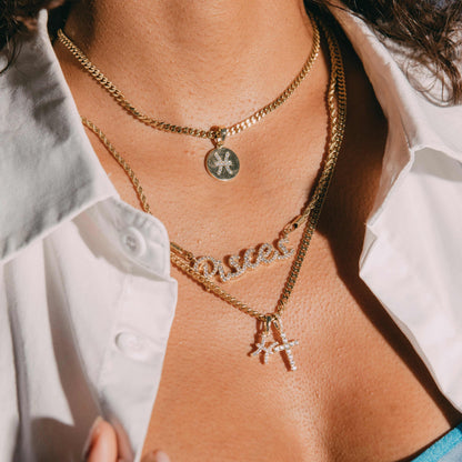 Astrology Pave Pendants