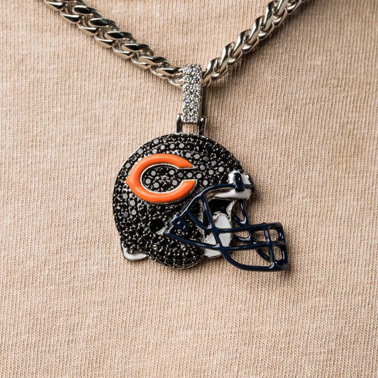 Chicago Bears Official NFL Helmet Pendant