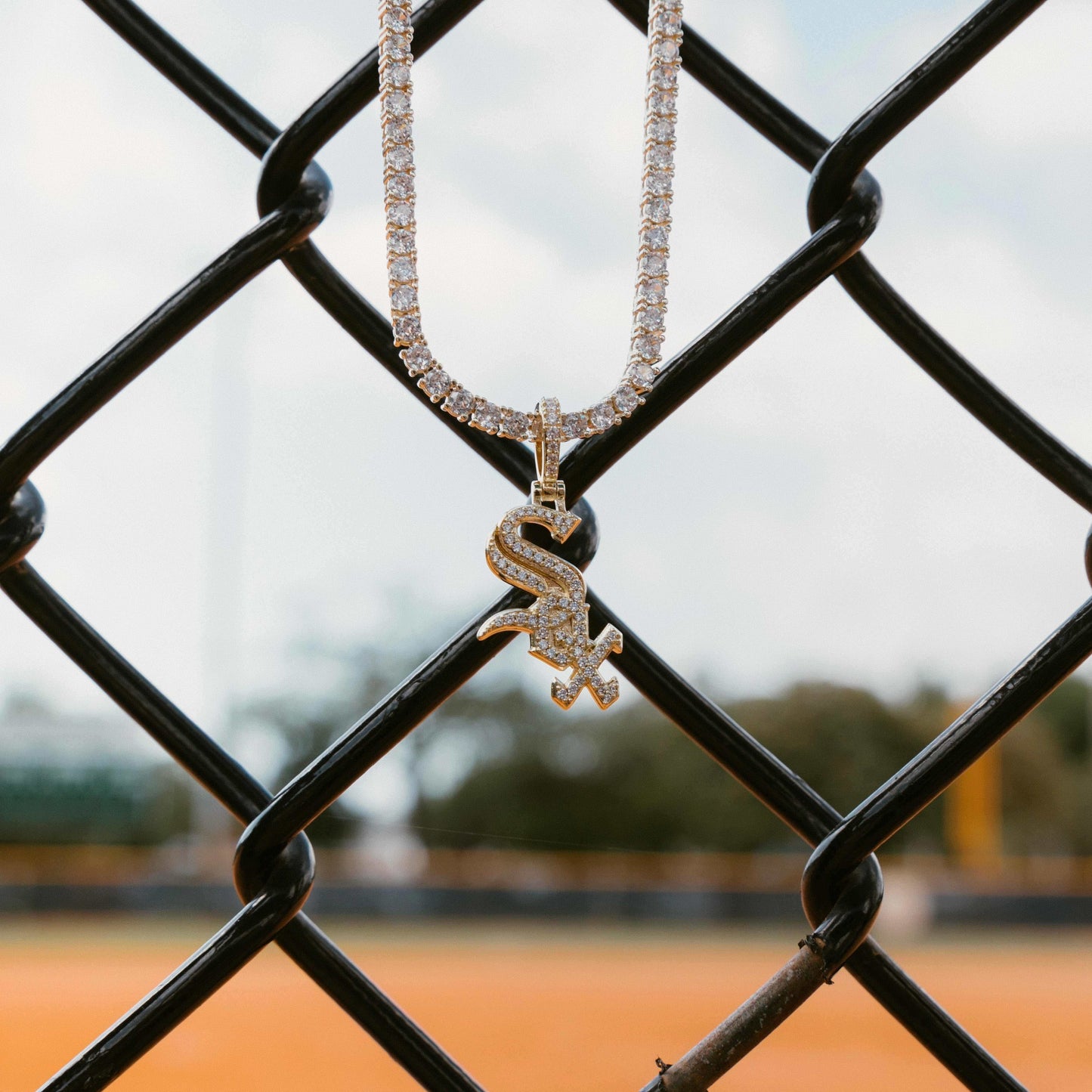 Chicago White Sox Official MLB Micro Logo Pendant