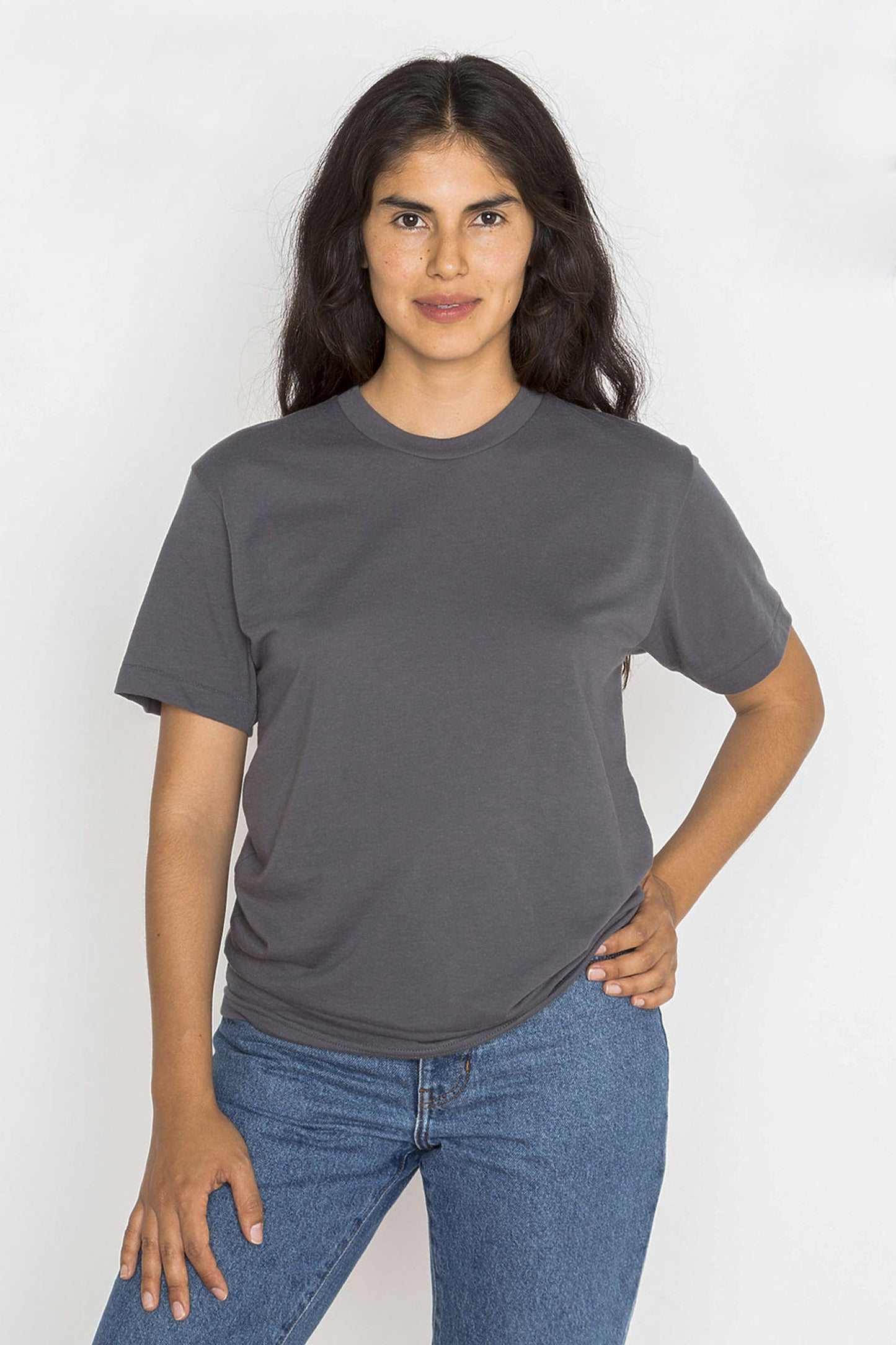 FF01 - Poly-Cotton Crew Neck T-Shirt