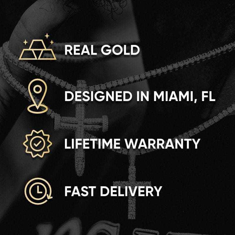 1 Chain + 1 Pendant - Yellow Gold