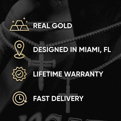 1 Chain + 1 Pendant - Yellow Gold