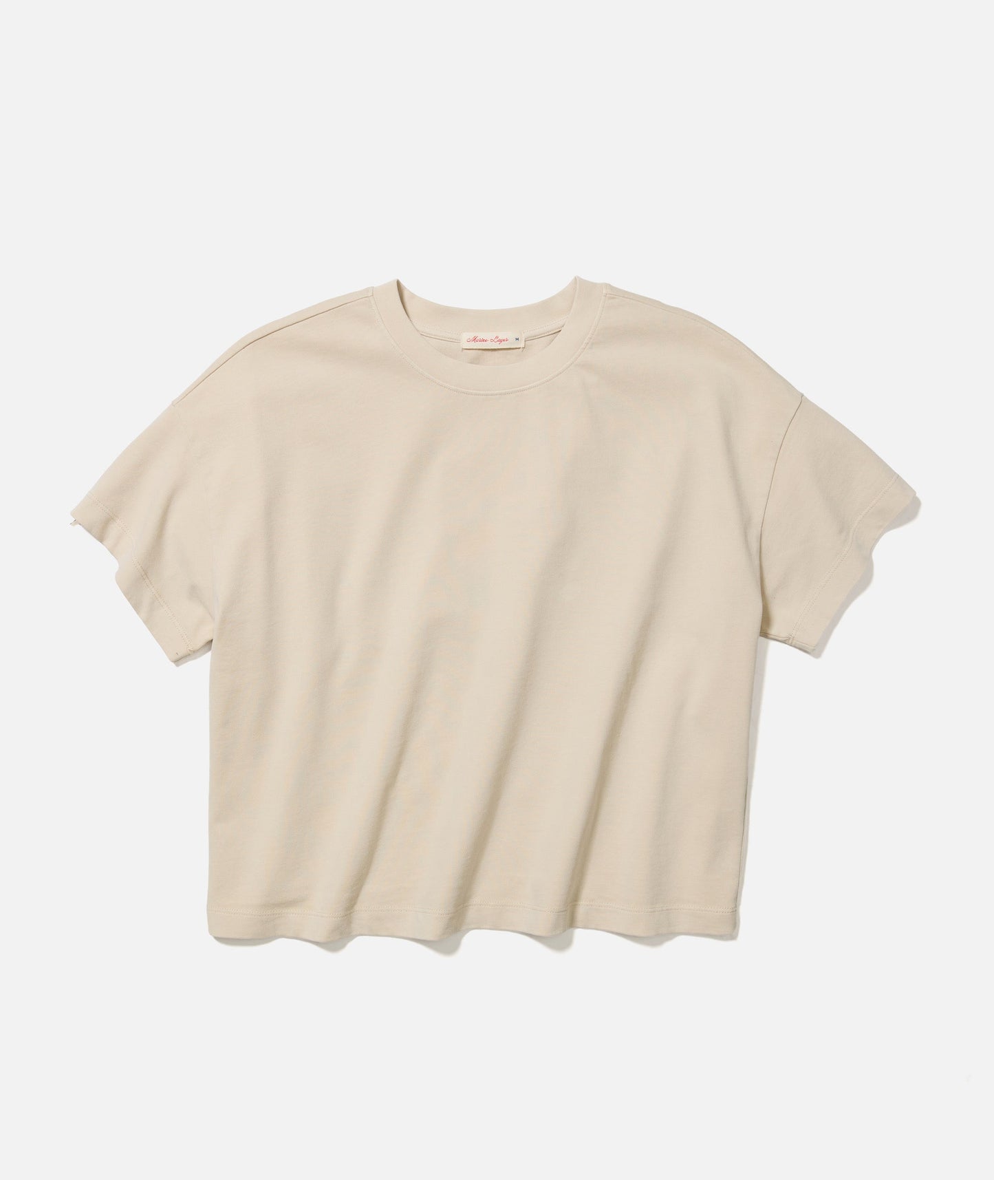 Women's Luxe Jersey Crew Tee in Whitecap